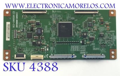 T-CON PARA TV LG / NUMERO DE PARTE 4ZHF5BQAR / 4Z.HF5B.QAR / V650HK1-CS6 / E222034 / 14101801 / PANEL V650HP1-LS6 REV:E2 / MODELO 65LB5200-UA / 65LB5200-UA.CUSJLH